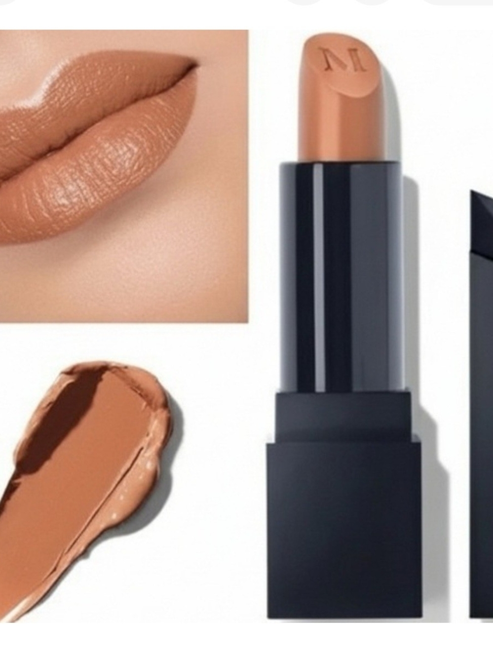 Morphe Matte Lipstick I Boo Warm Caramel Nude